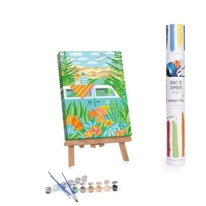 Paint By Number Campervan Travel Arnd Wrld