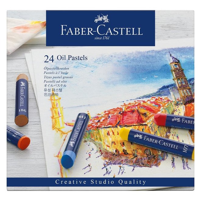 Faber-Castellâ® Oil Pastels 24 Colour Set