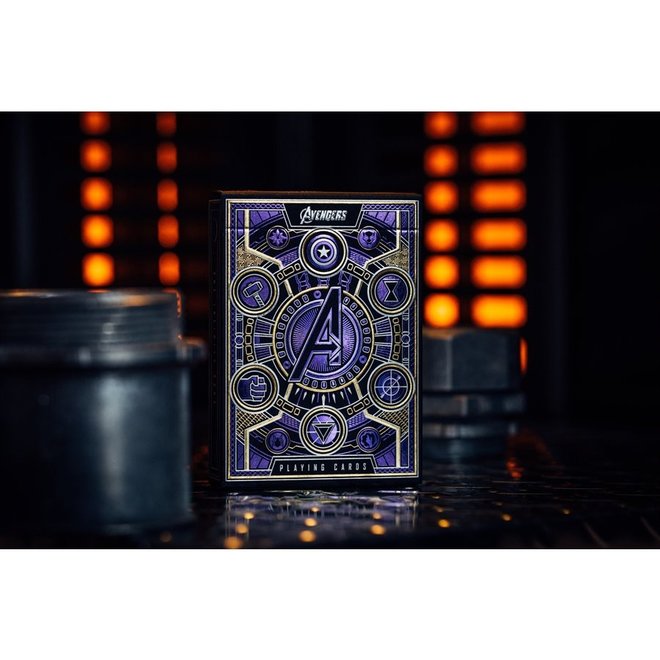 Theory 11 Playing Cards - Avengers (Purple)