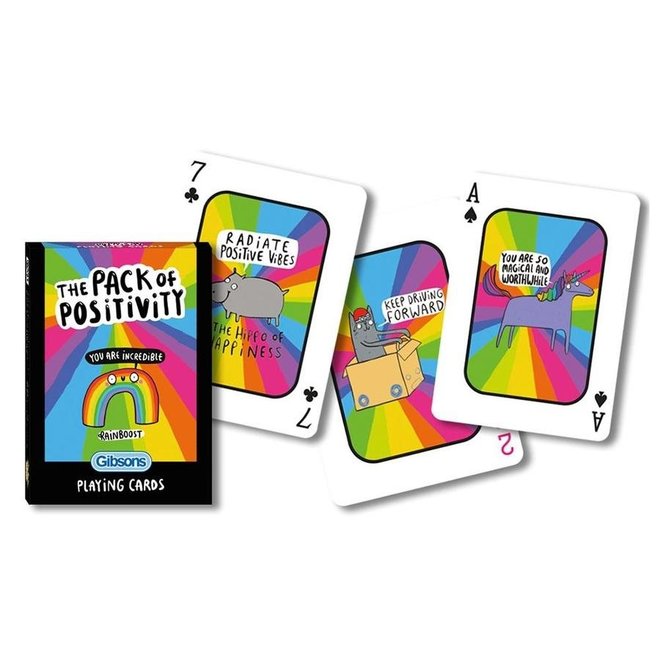 Gibsons Playing Cards: The Pack of Positivity
