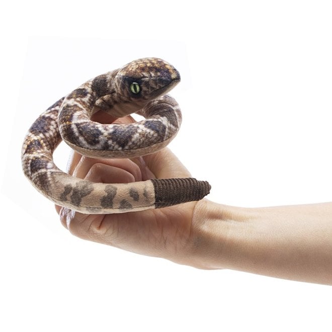 Folkmanis Mini Finger Puppet - Rattlesnake