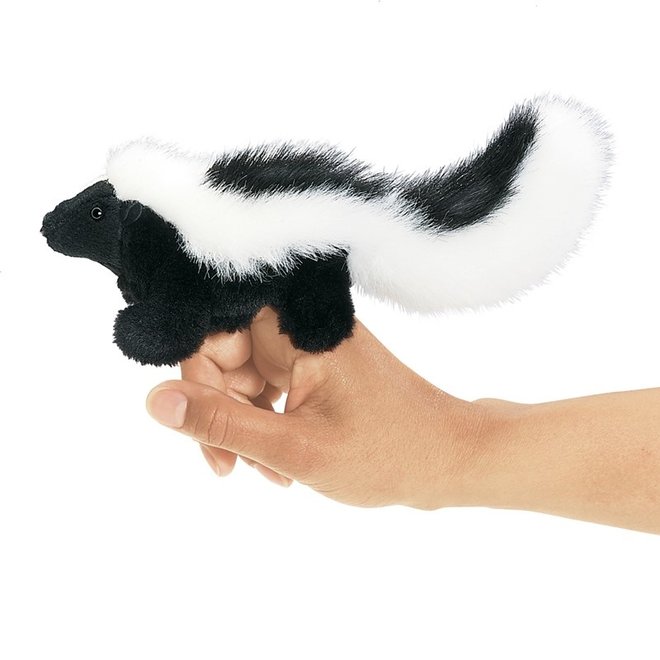 Folkmanis Finger Puppet - Mini Skunk