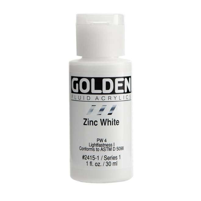 Golden 1oz Fluid Zinc White Series 1