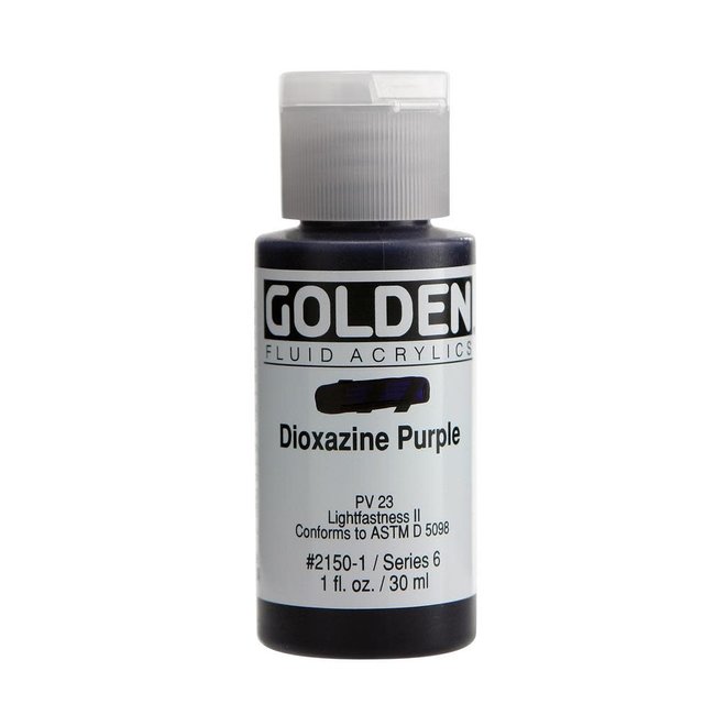 Golden 1oz Fluid Dioxazine Purple Series 6