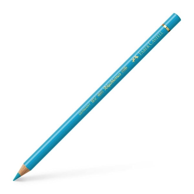 Faber-Castell Polychromos Coloured Pencil - 154 Light Cobalt Turquoise