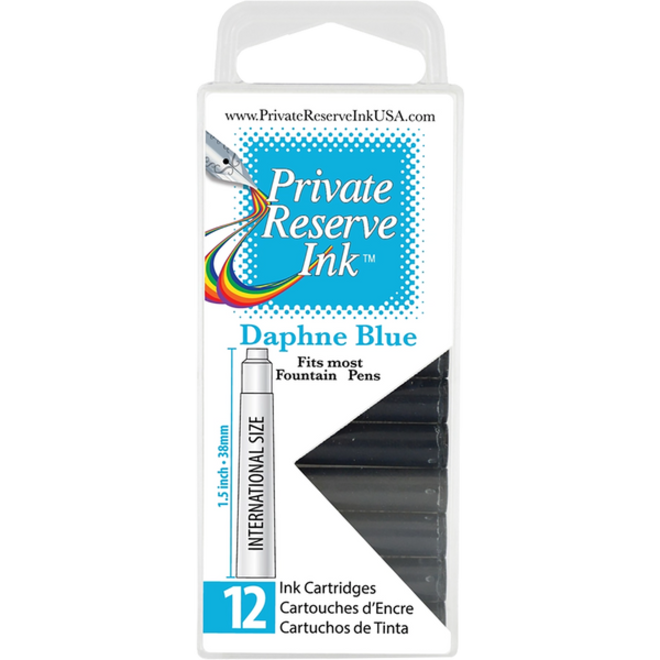 Private Reserve Ink Cartridge 12 pack Daphne Blue