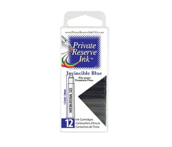 Private Reserve Ink Cartridge 12 pack Invincible Blue