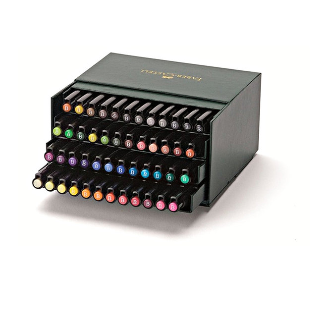 Faber Castell Pitt Brush Pens 48 Colour Set
