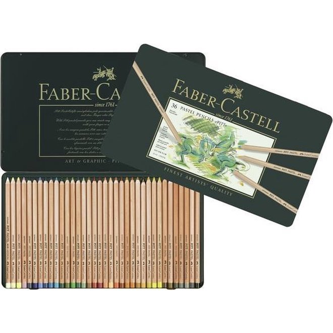 Faber Castell Pitt Pastel Pencil Tin 36/Set