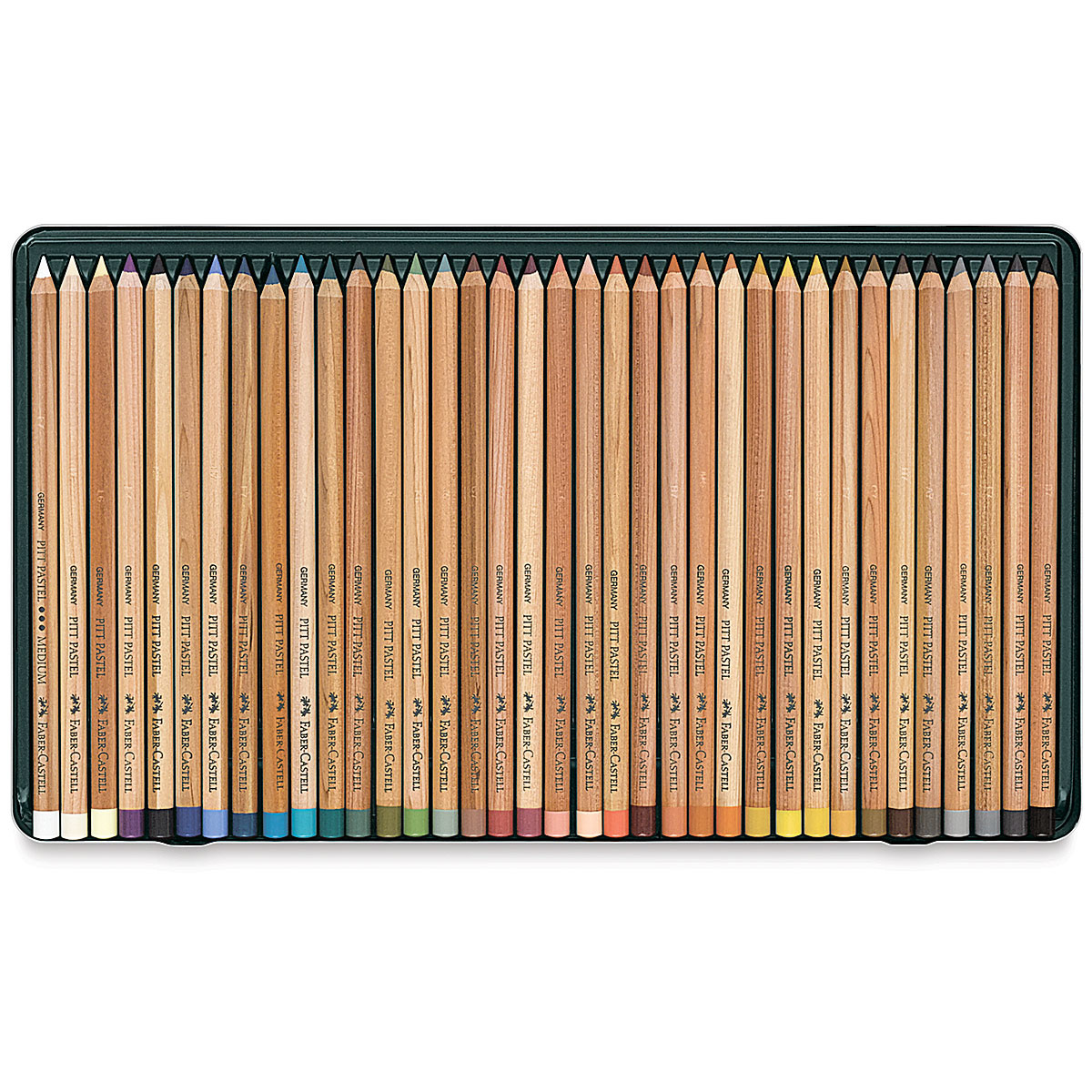 Pitt Pastel pencil, tin of 36