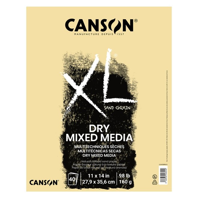 Canson XL Dry Media Natural Coloured Sand Paper