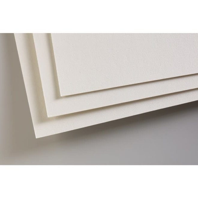 Clairefontaine Pastelmat Pastel Card 19.5X25.5" 170Lb White 5 Sheet Pack