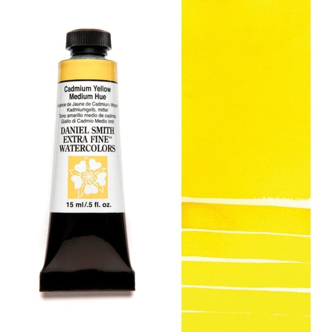 Daniel Smith 15ml Cadmium Yellow Medium Hue Extra Fine Watercolor