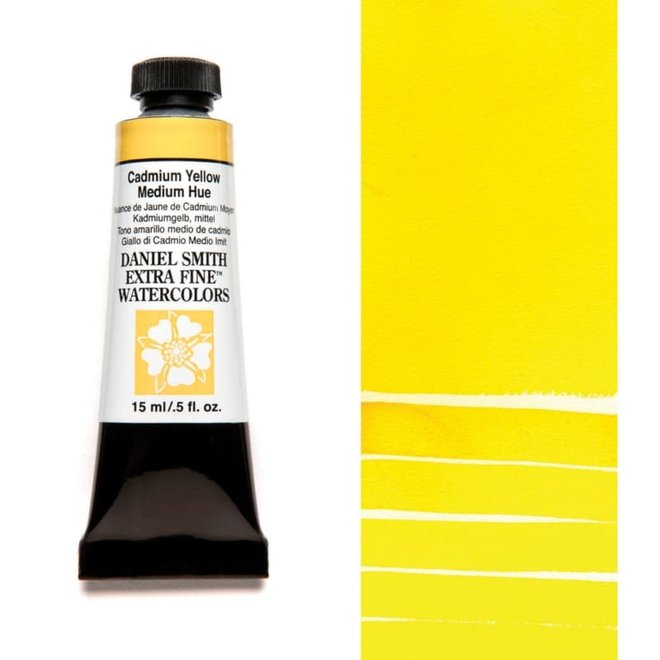Daniel Smith 15Ml Cadmium Yellow Medium Hue Extra Fine Watercolor