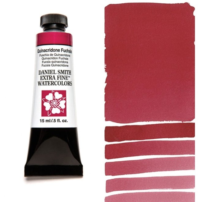 Daniel Smith 15Ml Quinacridone Fuchsia Extra Fine Watercolor