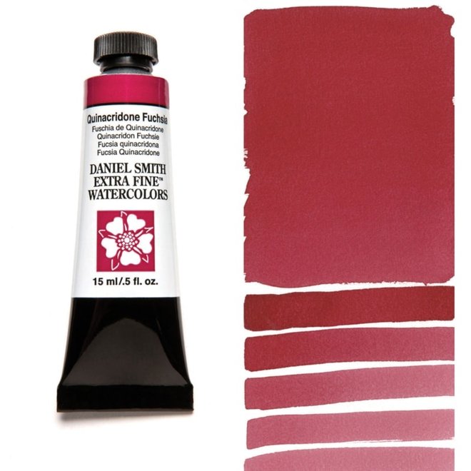 Daniel Smith 15ml Quinacridone Fuchsia Extra Fine Watercolor