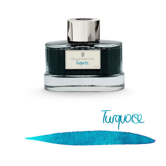 Graf Von Faber-Castell Turquoise Ink Fountain Pen Ink