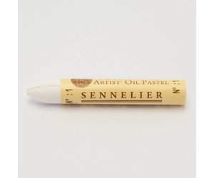 Sennelier Oil Pastels - White 001 - Atlantis Art Materials