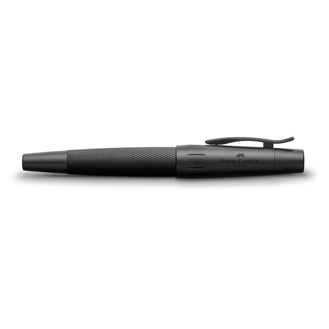 Faber-Castell E-Motion Fountain Pen Pure Black Medium Nib