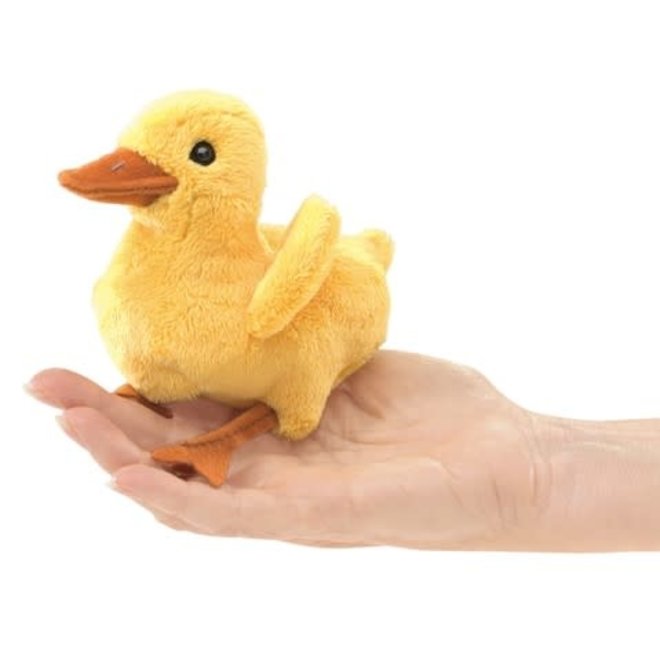 Folkmanis Mini Finger Puppet Duckling