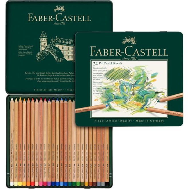 Faber Castell Pitt Pastel Pencil Set of 24