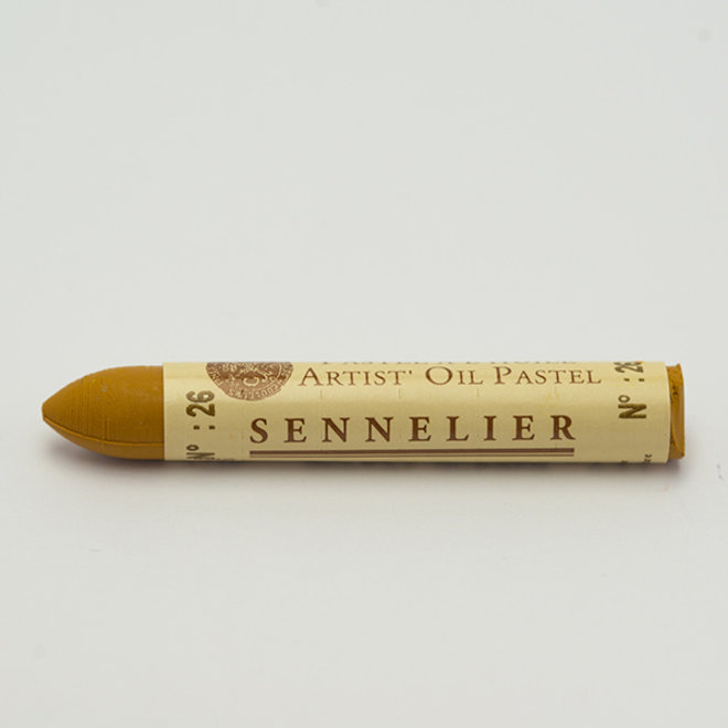 Sennelier Oil Pastel No. 26 Yellow Ochre