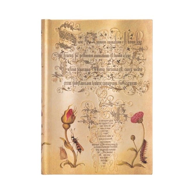 Paperblanks - Mira Botanica FLEMISH ROSE midi lined