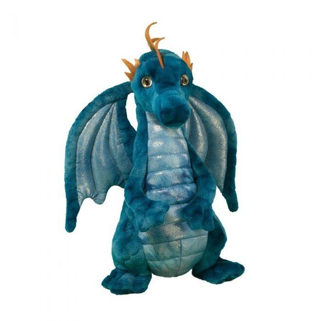 Douglas Cuddle Toy Plush Zander Blue Dragon