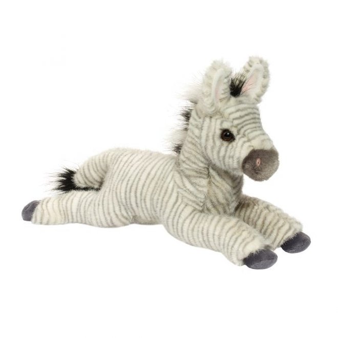 Douglas Cuddle Toy Plush Zelda Dlux Zebra