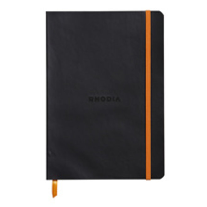 Rhodia - Softback Dot - 5.75x8.25 - Black