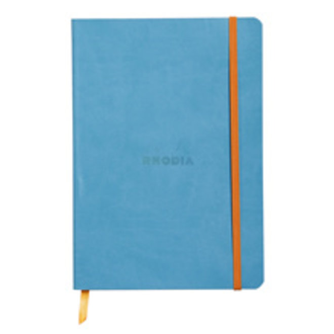Rhodiarama - Softback Lined - Turquoise 5.75X8.5