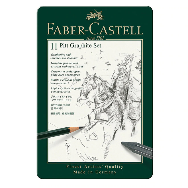 Faber Castell Pitt Graphite Matt 11 Pencil Set