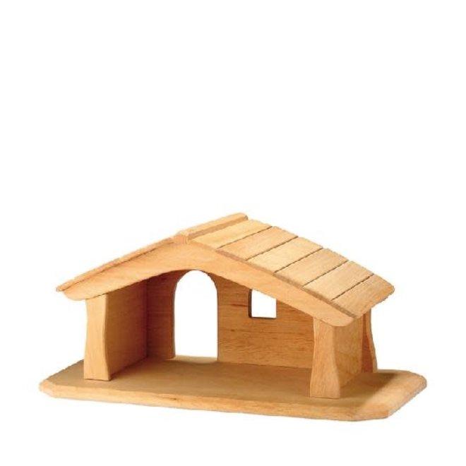 Ostheimer Wooden Toy Stable Small Natural (Not In Box)
