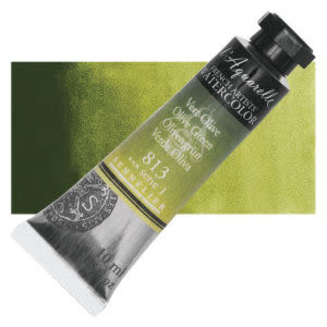 Sennelier Watercolour No. 813 Olive Green Series 1