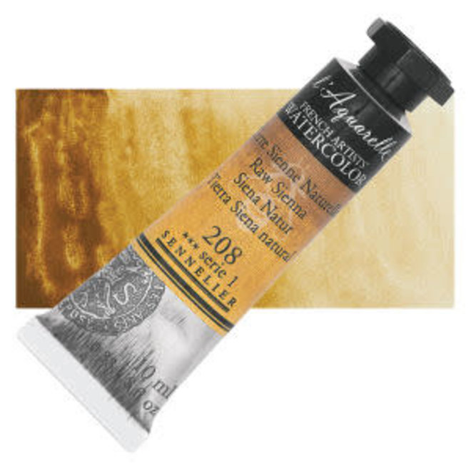 Sennelier Watercolour No. 208 Raw Sienna series 1