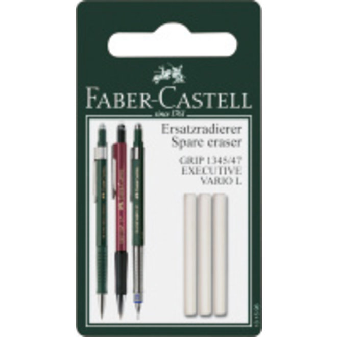 Faber-Castell Spare Erasers For Mechanical Pencil