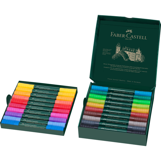 Faber Castell Albrecht Durer  Watercolour  Markers 20 Colour Boxed Set