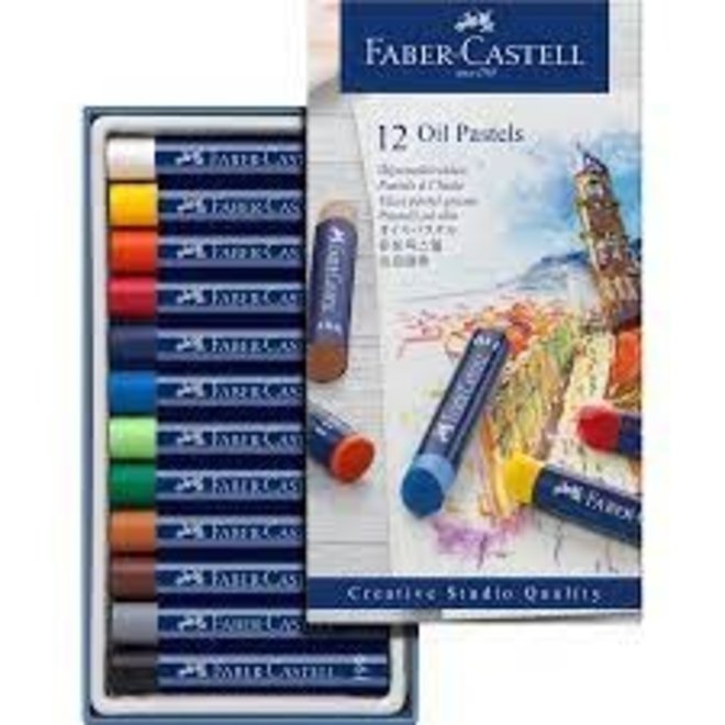 Faber-Castellâ® Oil Pastels 12 Colour Set