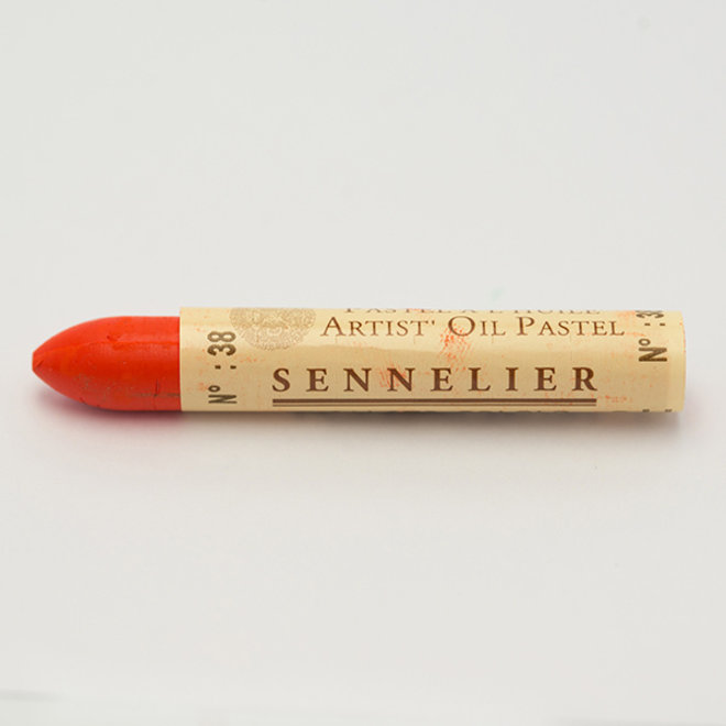 Sennelier Oil Pastel No. 38 Vermilion