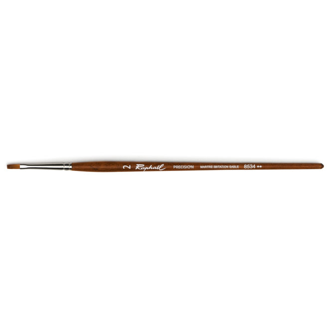 Raphael Precision Short Handle Flat Size 2