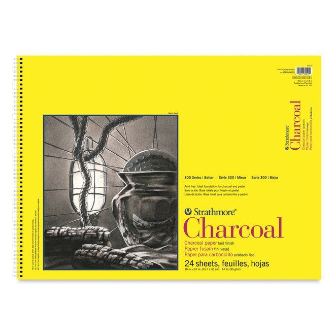 STRATHMORE CHARCOAL 300 SERIES 18X24