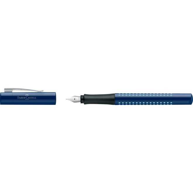 Faber Castell Grip 2010 Fountain Pen Blue-Light Blue Extra Fine Tip