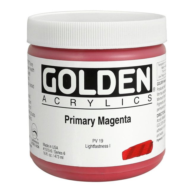 Golden 16oz Primary Magenta Heavy Body Series 6
