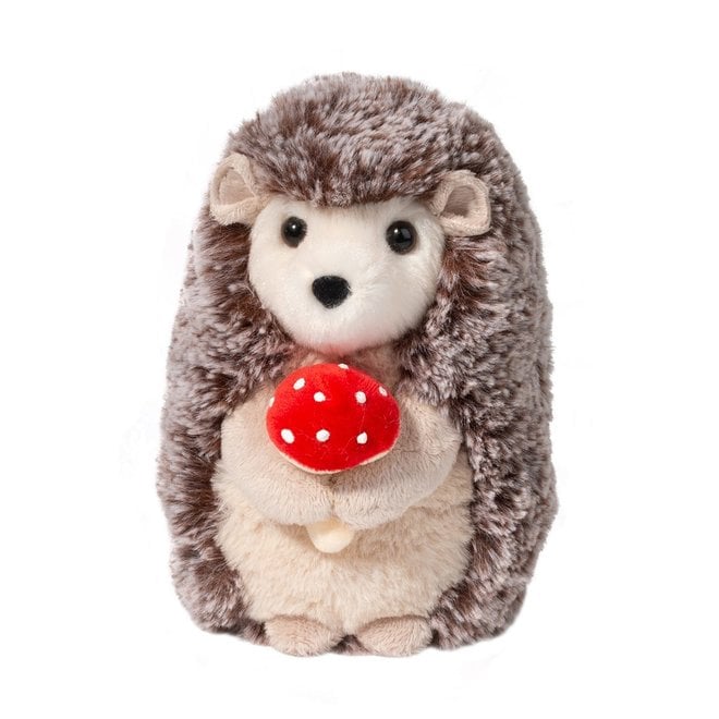 Douglas Cuddle Toy Plush Stuey Hedgehog W/Mushroom