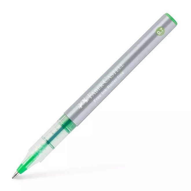 Faber Castell Free Ink Rollerball Pen - Light Green 0.7