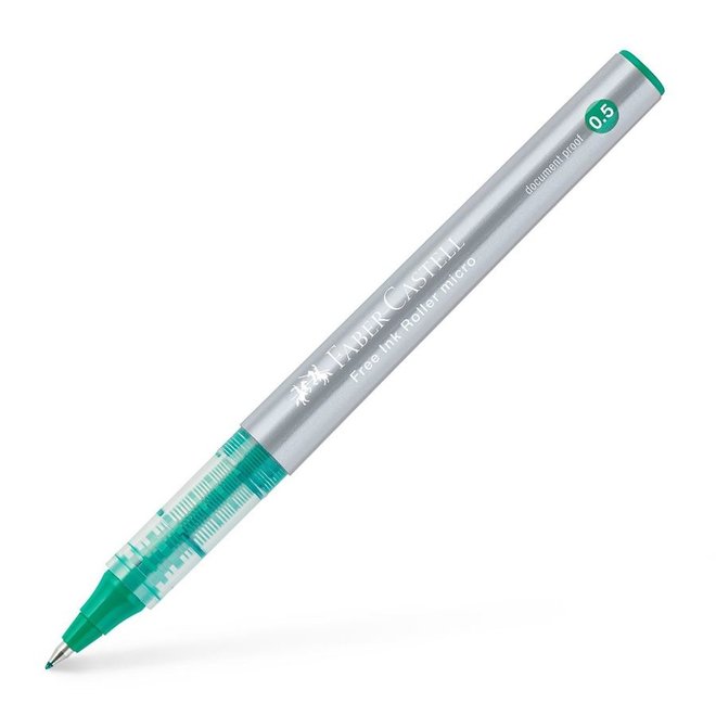 Faber Castell Free Ink Rollerball Pen - Green 0.5