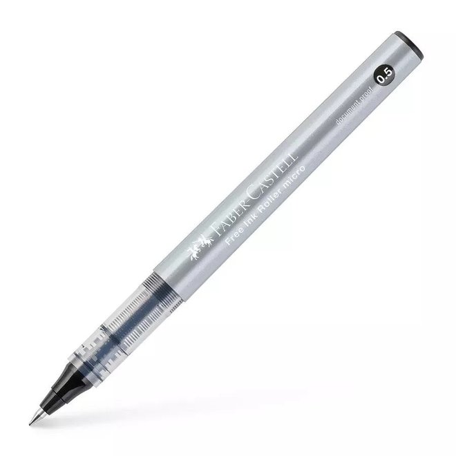 Faber Castell Free Ink Rollerball Pen - Black 0.5