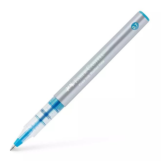 Faber Castell Free Ink Rollerball Pen - Sky Blue 0.7