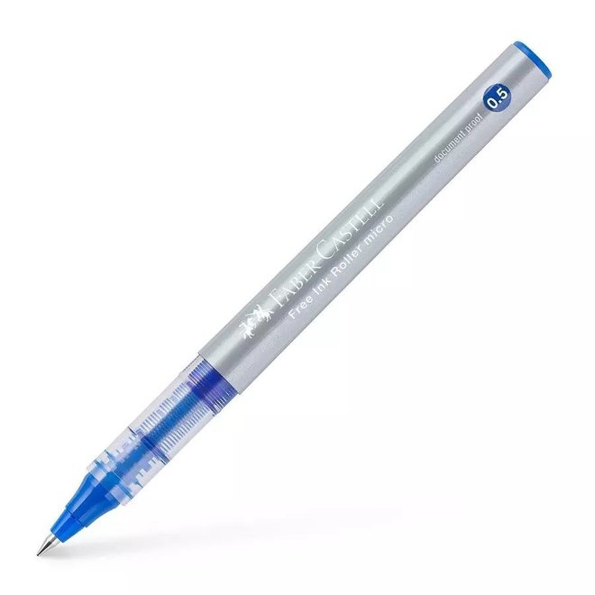 Faber Castell Free Ink Rollerball Pen - Blue 0.5