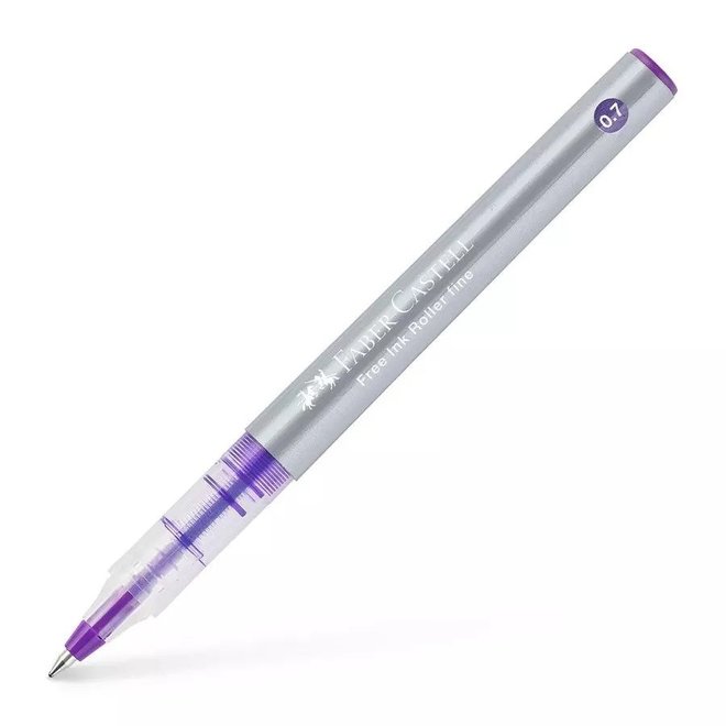 Faber Castell Free Ink Rollerball Pen - Violet 0.7